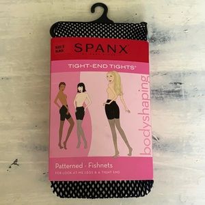 Spanx fishnet tights